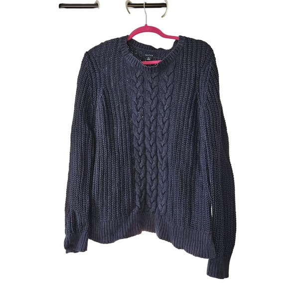Nautica Navy Blue XL Sweater - Picture 1 of 4